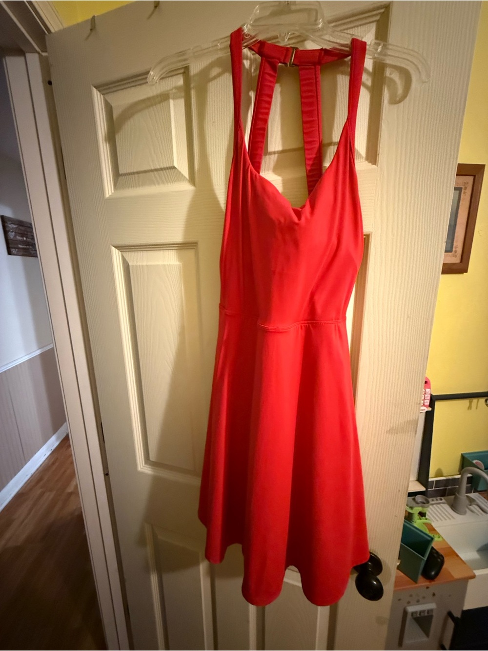 Halara Red Easy Peasy Dress